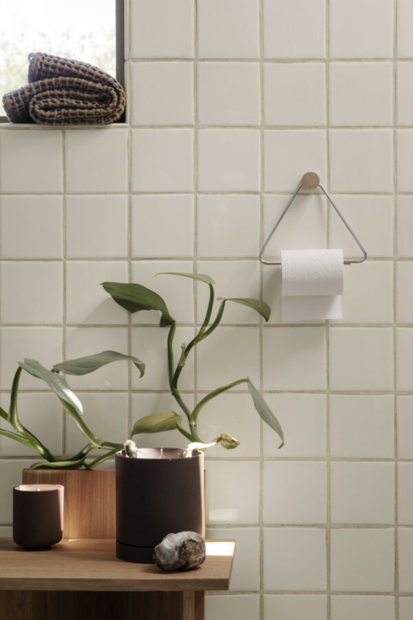 Toilet paper holder - chrome (Ferm living) (Ferm Living)