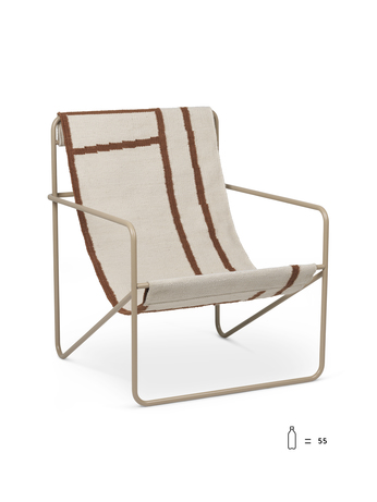 Desert Lounge Chair - Cashmere (Ferm Living)