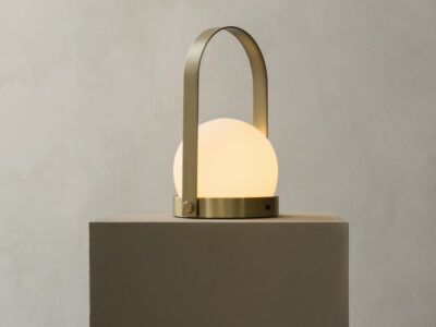 Carrie led lamp messing (Menu)