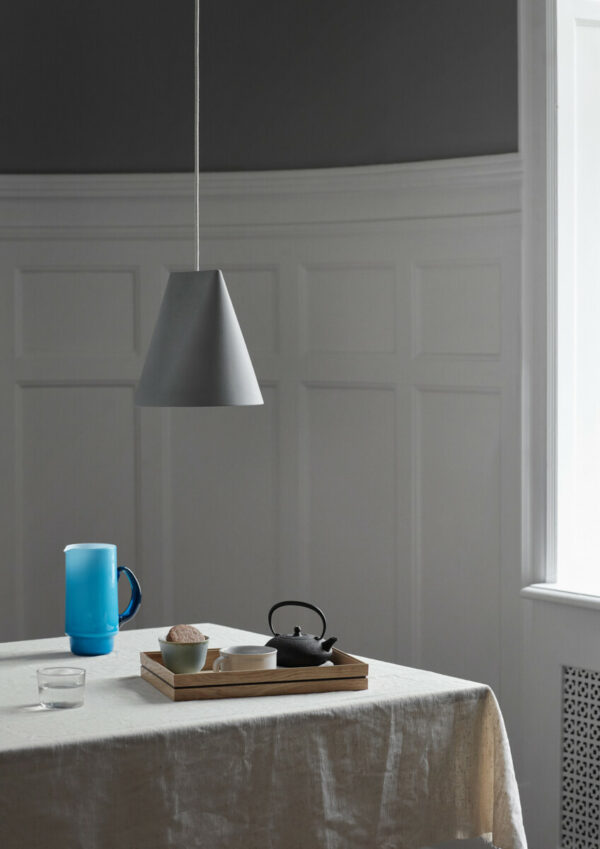 hanglamp ceramic pendant grijs (Moebe)