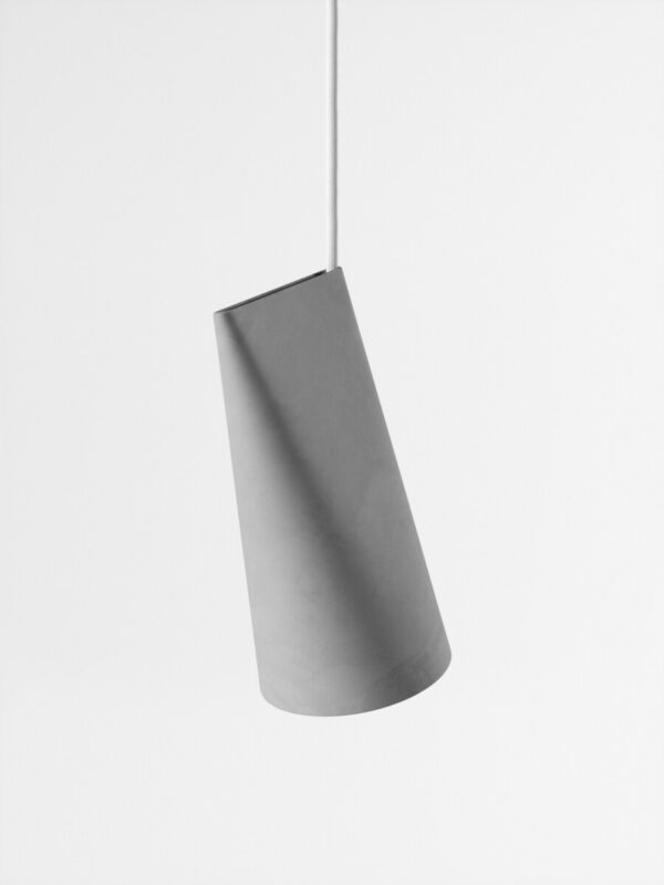 hanglamp ceramic pendant grijs small (Moebe)