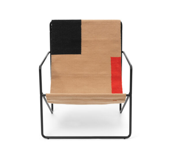 Desert Lounge Chair - Black Block_1
