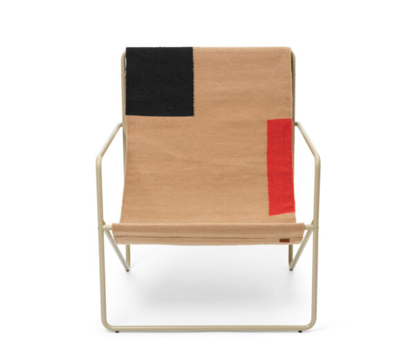 Desert Lounge Chair - Cashmere Block_1