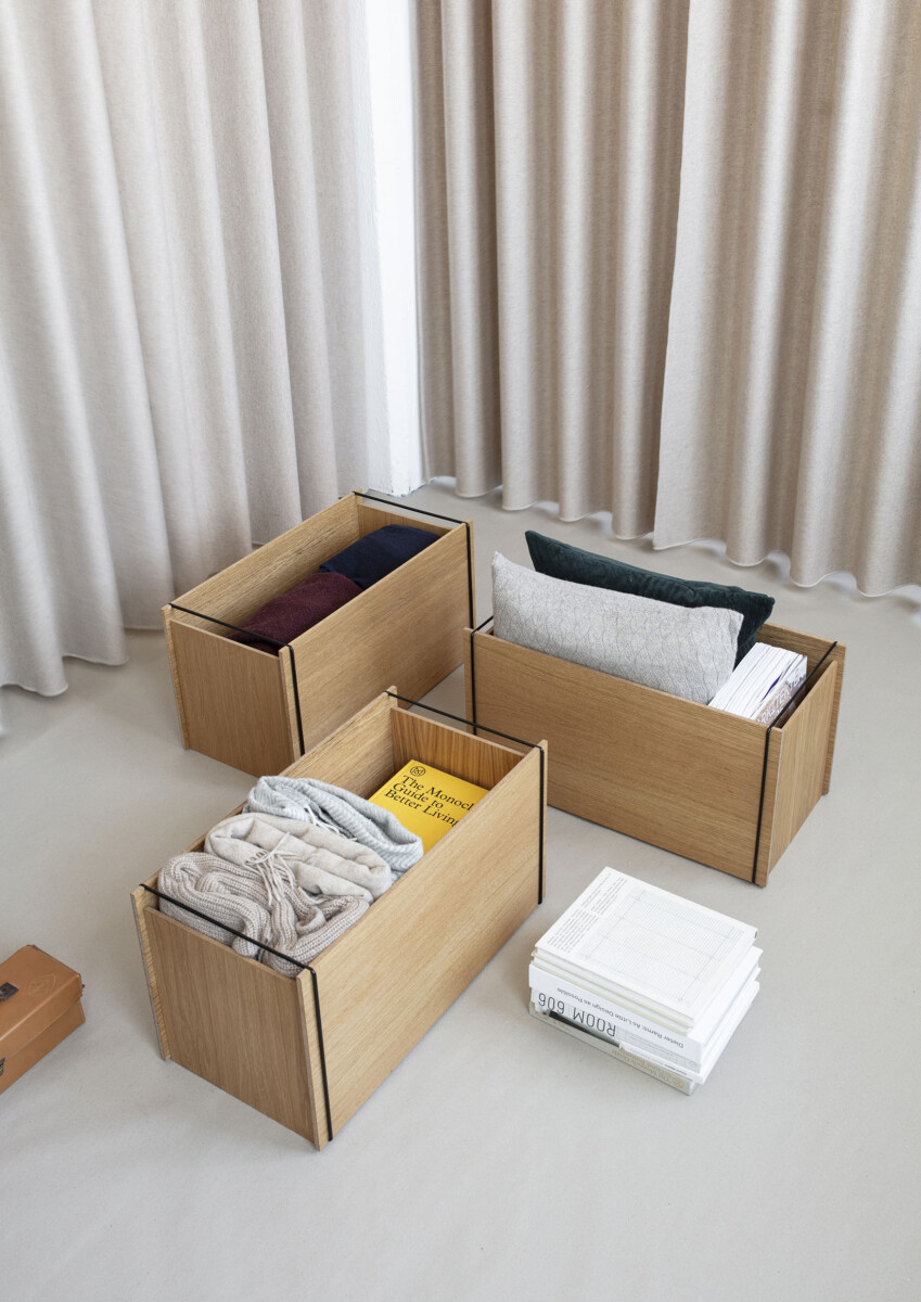 Overstijgen wit Pennenvriend Storage Box Opbergdoos - Eik | Moebe - Huiszwaluw Home