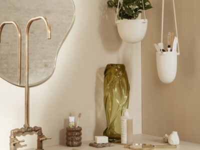 Speckle Hanging Pot Offwhite Ferm Living