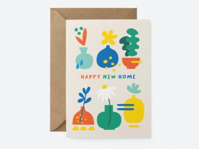 Happy New Home Ansichtkaart - Graphic Factory