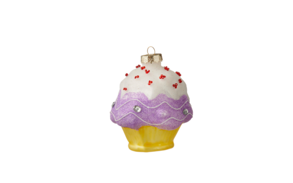 Kerstbal Cupcake L - Bungalow