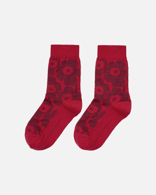 Kuusi Unikko Sokken Rood - Marimekko - Huiszwaluw