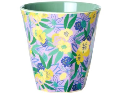 Melamine beker met fancy pancy print - Rice - Huiszwaluw Home