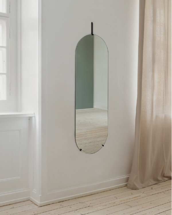 Tall Wall Mirror Spiegel (zwart) - Moebe - Huiszwaluw Home