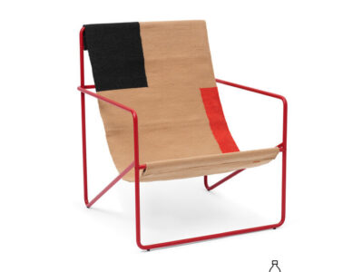 Desert Lounge Chair (Rood Frame) – 3 variaties - huiszwaluw home