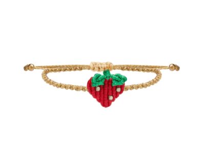 Fruit armband Aardbei 1 - Irene Hussein - Huiszwaluw