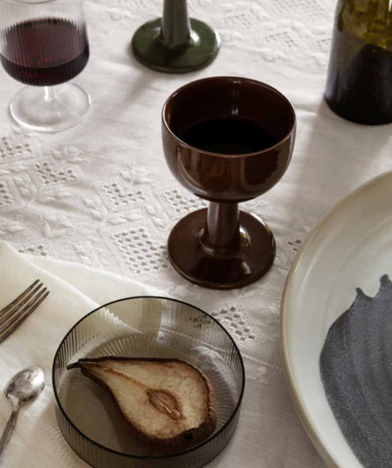 Floccula wijnglas van Ferm Living