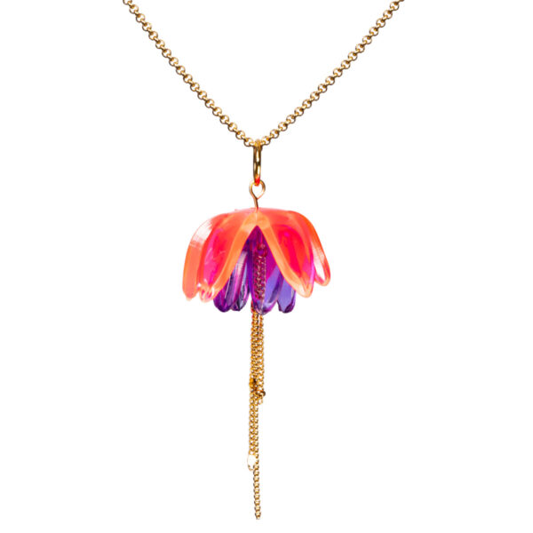 Fuchsia Ketting Studio Lanterfant - Huiszwaluw Gent